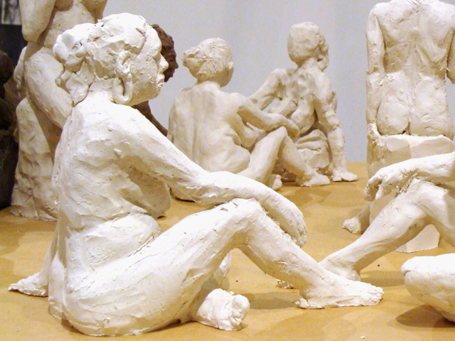Cours de modelage adultes à l'Atelier Elzevir de Paris