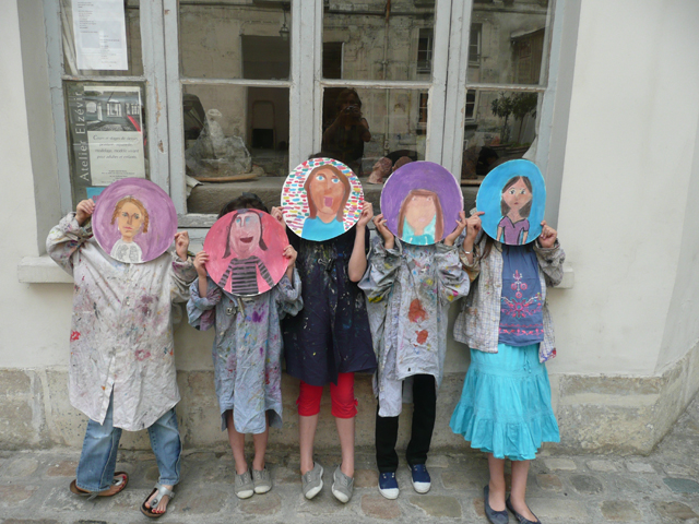 Stages peinture et dessin enfants à l'Atelier Elzévir